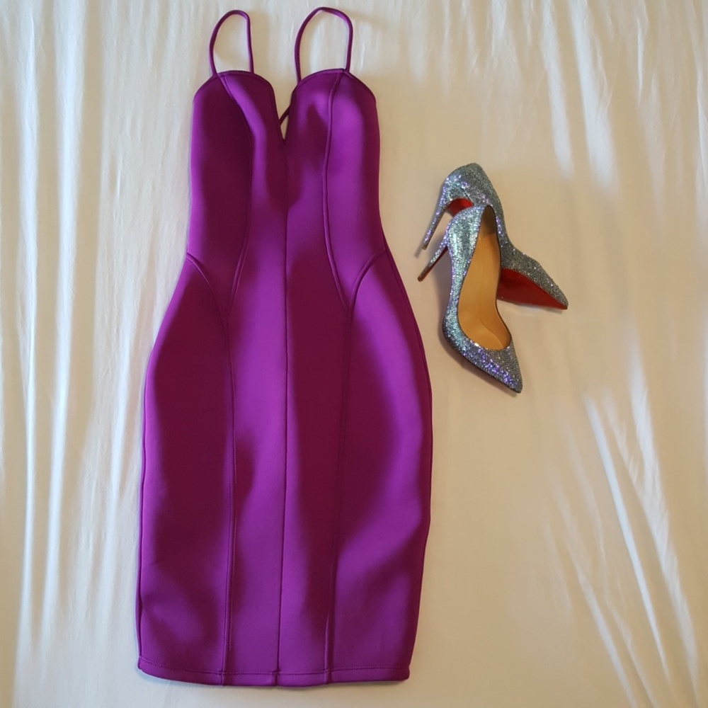 Magenta dress